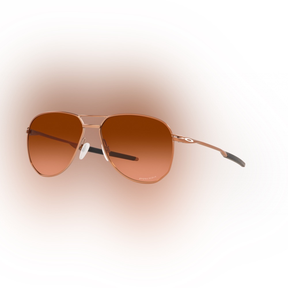 NWT Oakley Contrail Satin Rose Gold Polarized Aviators